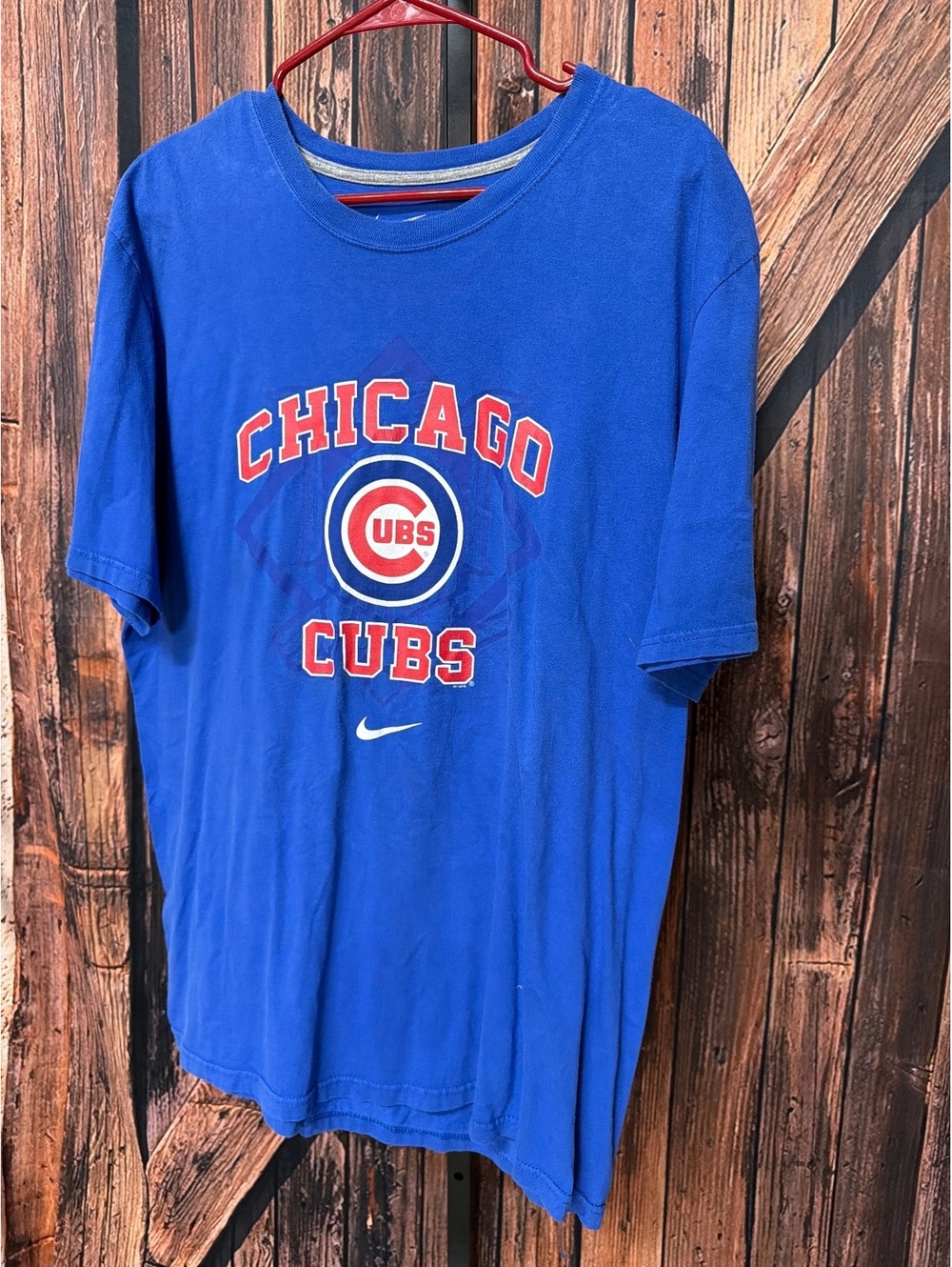 Nike Chicago Cubs Blue T-Shirt XL Standard Fit